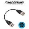 Conector Bnc Macho A Macho De 4 Pulgadas / Ideal Para Conexiones En Rack Saxxon Tvc Psuwb02 SAXXON