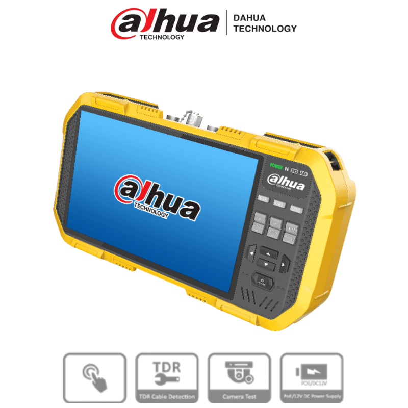 Probador De Video Ip Y Hdcvi/ Soporta Compresión De Video H.265 Y H.264/ Control Ptz/ Soporta Audio/ Multimetro Dahua DAHUA
