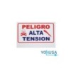 Letrero O Anuncio Genérico Preventivo De Alta Tensión Para Colocación En Cercos Eléctricos Entre Cada 6 Yonusa Lpvoltas YONUSA