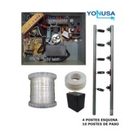 Paquete De Energizador De Alta Frecuencia Antiplantas 10 000V / Postes De Paso / Postes Esquina / De Yonusa Pakey10000127Af YONUSA