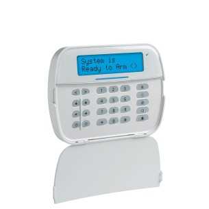 Teclado De Seguridad Hs2Lcdrf9 N, Inalámbrico, Blanco DSC
