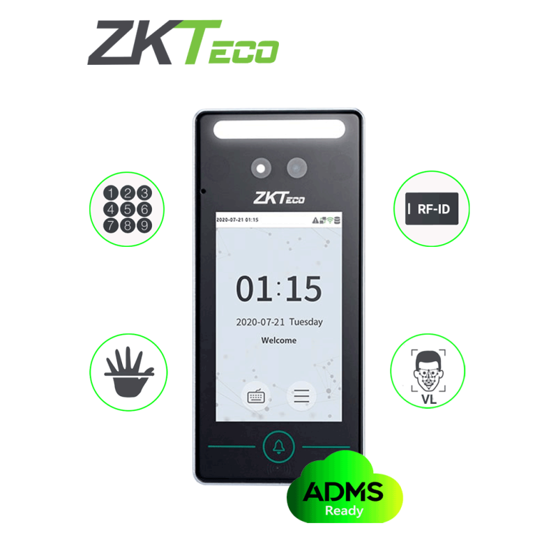 Control de Acceso ZKTeco SpeedFace-V4L AC