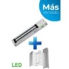 Cerradura Magnética para Puerta YM-280NLED Yli Electronic, Con Led Y Soporte De Fijación Tipo Zl YLI ELECTRONIC