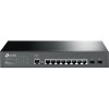 Switch Gigabit Ethernet 500G-10Ts, 8 Puertos 10/100/1000Mbps + 2 Puertos Sfp, 20 Gbit/S, 8000 Entradas - Administrable TP-LINK TP-LINK