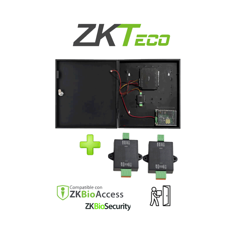 Panel Controlador De Acceso C2260WRPack ZKTeco