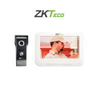Kit Kit De Videoportero Analógico Con 1 Frente De Calle Metálico Y 1 Monitor De 7 / Sistema De Visión En / Zkteco Vdp03B3 ZKTeco