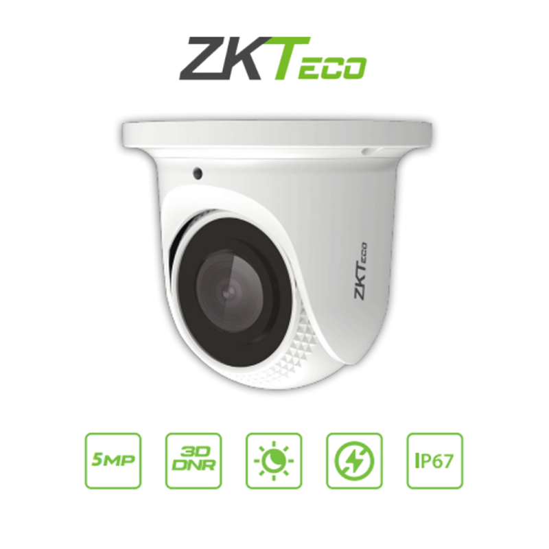 Cámara Ip Domo Ir Para Interiores/Exteriores Es-855P21C-S7-Mi ZKTeco ZKTECO