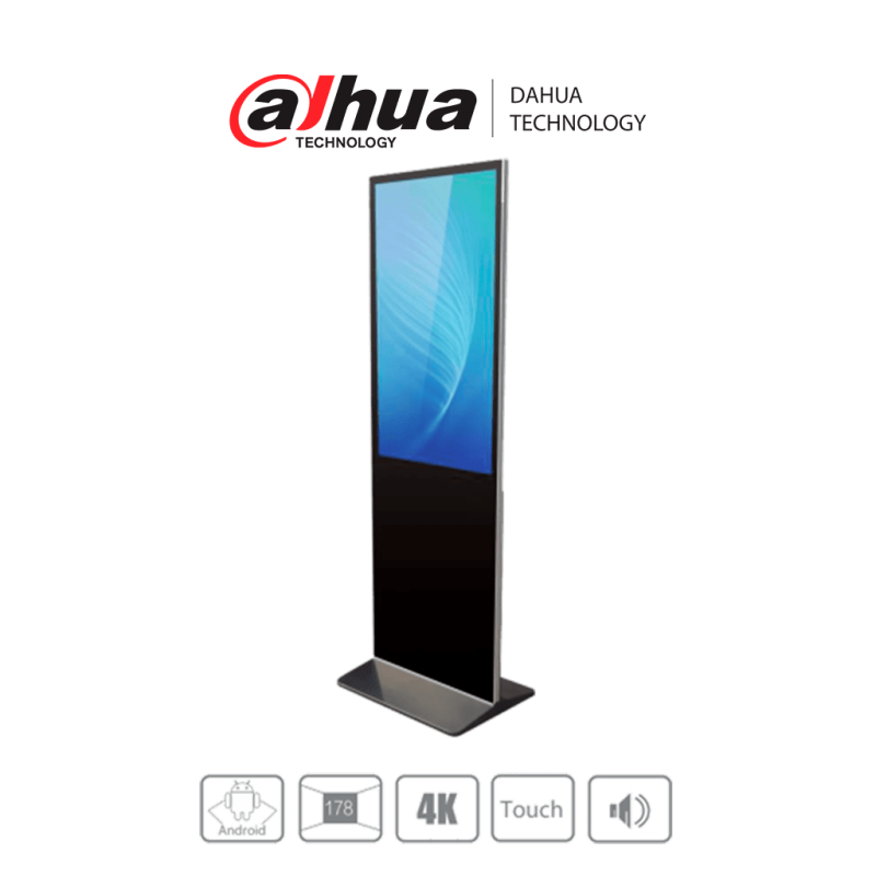 Totem De Señalización Digital De 55 Con Pantalla Touch Screen. Resolución 4K, 178° De Dahua Ldv55-Sai400Tk DAHUA