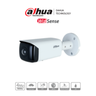 Cámara Ip Bullet Panorámica Resolución De 4 Mp/ Lente 2.1 Mm/ ? 180°/ Ir 20 Mts/Ia De Movimiento Dahua Ipc-Hfw3441T-As-P DAHUA