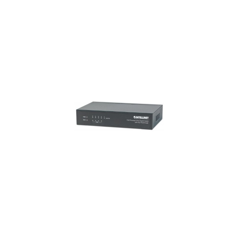 SWITCH POE 5 PTOS 10/100/1000 GIGABIT 4 POE PSE 68W 1 POE PD 26W