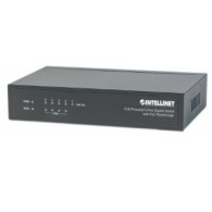 SWITCH POE 5 PTOS 10/100/1000 GIGABIT 4 POE PSE 68W 1 POE PD 26W