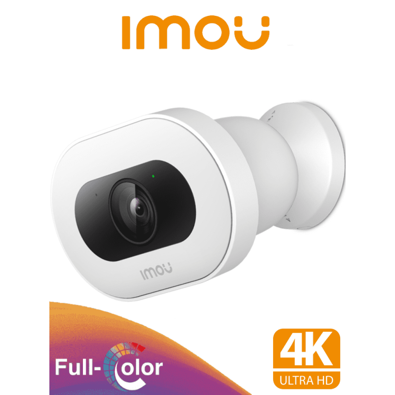 Camara Ip Bullet Wifi 4K/ 8 Megapixeles/ Con Ia/ Full Color/ Lente De 2.8Mm/ 107 Grados (H)/ Disuasión Wifi Knight 4K DAHUA