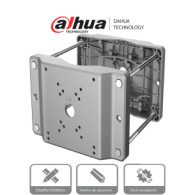 Montaje En Poste Para Camaras Ptz Y Cajas De Exterior/ Aluminio Y Acero/ Compatible Con Brazo Pfb710W-Sg Dahua Dh-Pfa153-Sg - DAHUA