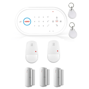 Paquete De Alarma Que Incluye Un Panel De Alarma Nd1 Con Comunicación 2G. 32 Zonas Inalámbricas. Dos Sensores Horn Ind1 123
