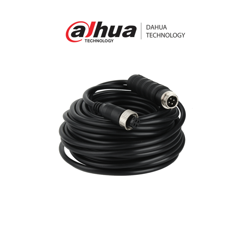 Cable Extensor Tipo Aviación De 12 Metros/ Para Transmisión De Video Y Audio Analogico/ Conectores Dahua Mcnu-Gxf4-Gxm4-12 DAHUA
