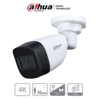 Cámara Bullet 4K Con Micrófono Integrado/ 8 Megapixeles/ Lente De 2.8 Mm/ 106 Grados De 20 Dahua Hac-Hfw1801Cn-A-0280B-S2 DAHUA