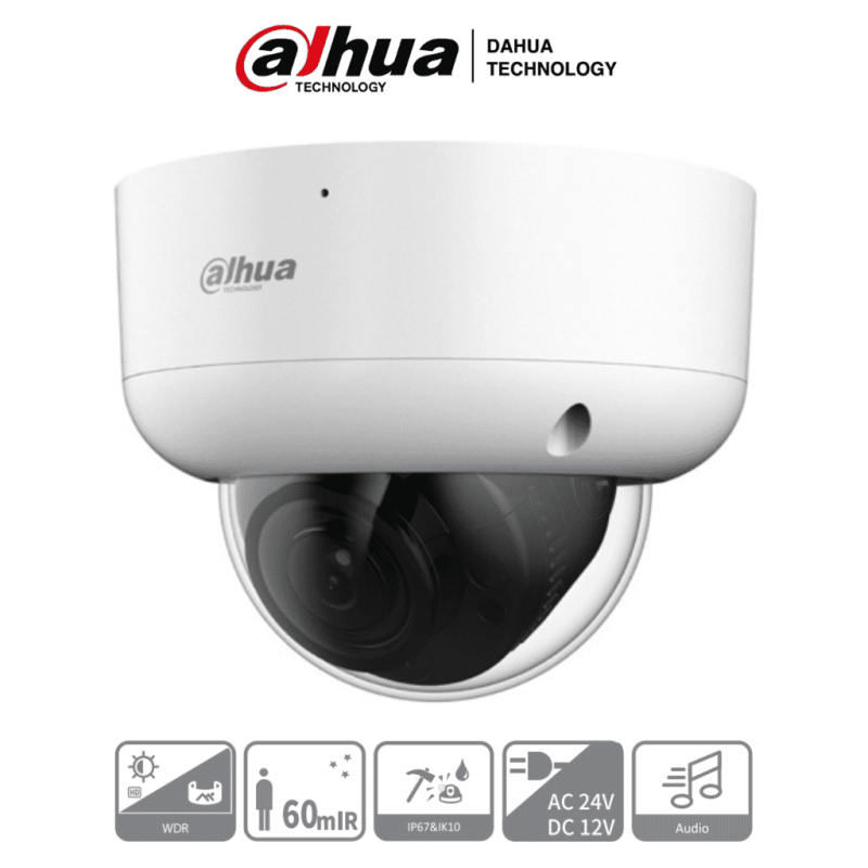 Cámara Cctv Domo Para Exteriores Hac-Hdbw1801Ra-Z-A DAHUA DAHUA