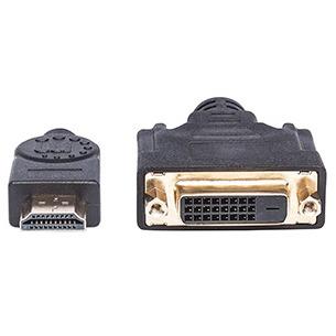 Cable 354592 HDMI 20cm, Negro Manhattan