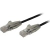 CABLE 1.8M RED ETHERNET CAT6 SIN ENGANCHES SNAGLESS NEGRO