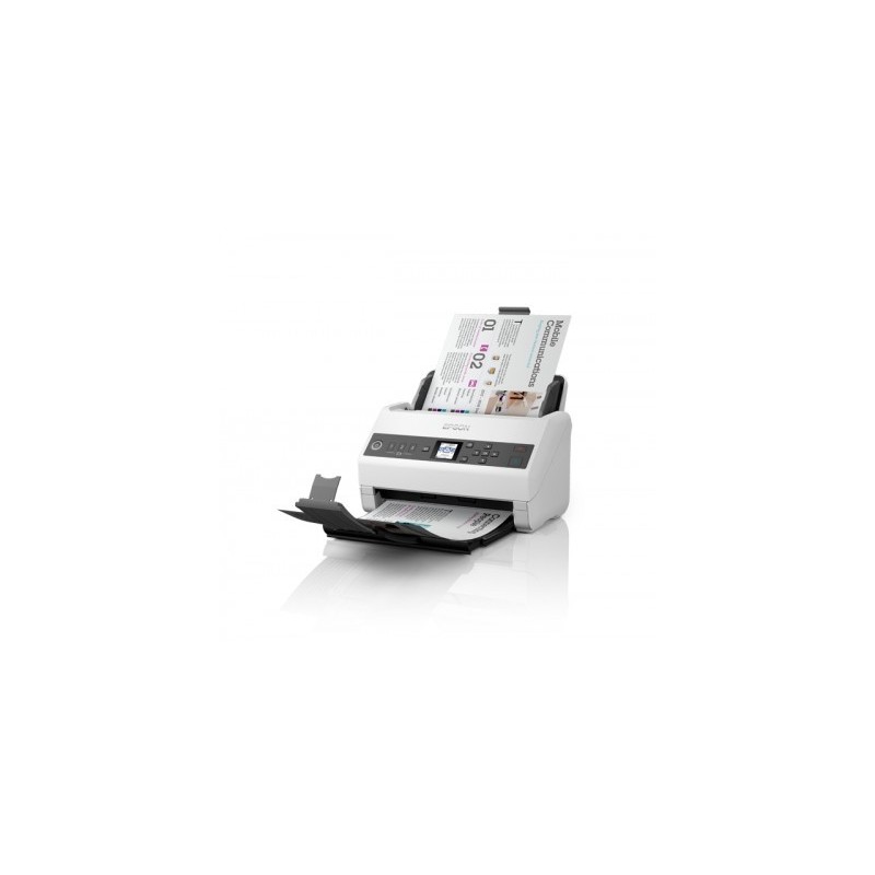 Escáner Workforce Ds-730N, 600 X 600Dpi, Escáner Color, Escaneado Dúplex, Usb/Ethernet, Negro/Gris Epson EPSON