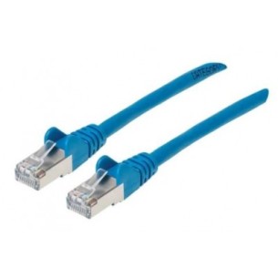 Intellinet Cable Patch Cat6a STP RJ-45 Macho - RJ-45 Macho, 6 Metros, Azul