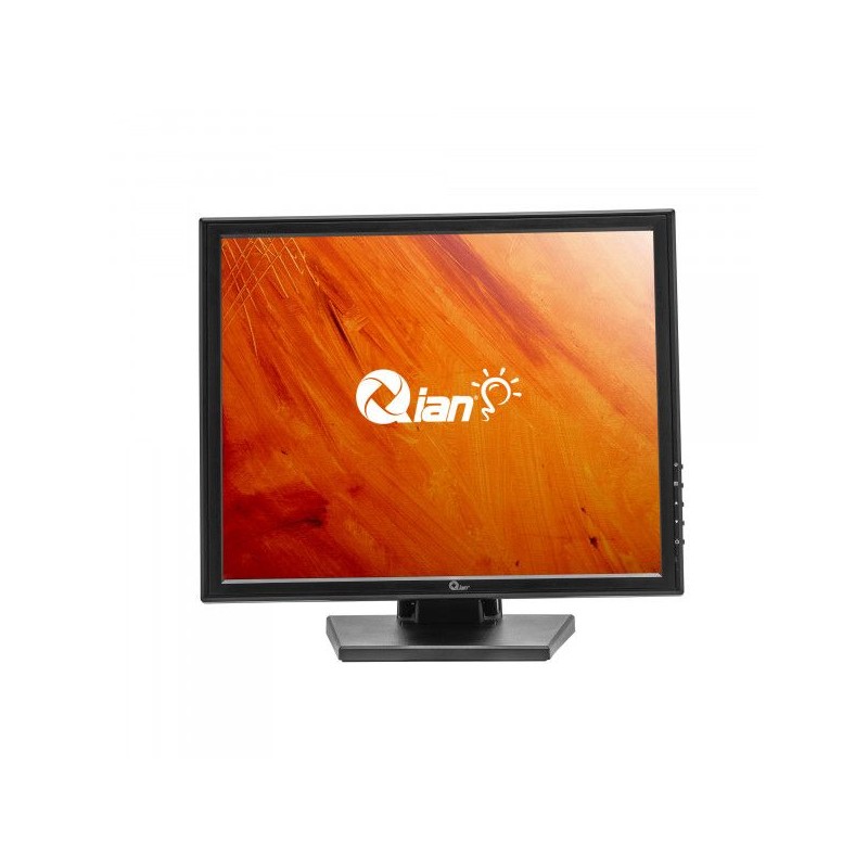 Monitor Tiago Qpm-T17-01 Led Touchscreen 17", Negro Qian QIAN