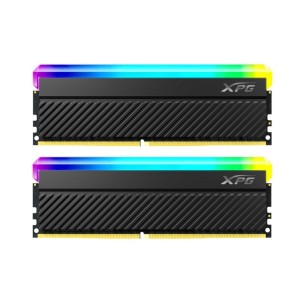Kit Memoria Ram Spectrix D45G Black Rgb Ddr4, 3600Mhz, 16Gb (2 X 8Gb), Cl18, Xmp XPG