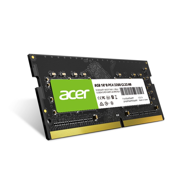 Memoria Ddr4 Acer Sd100 8Gb 3200Mhz Sodimm Cl22 (Bl.9Bwwa.206) ACER ACER