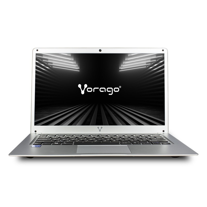 Laptop Vorago Alpha Plus 14" Hd, Intel Celeron N4020 1.10Ghz, 8Gb, 500Gb Hdd + 64Gb Emmc, Windows 10 Pro 64-Bit, Español, Plata VORAGO