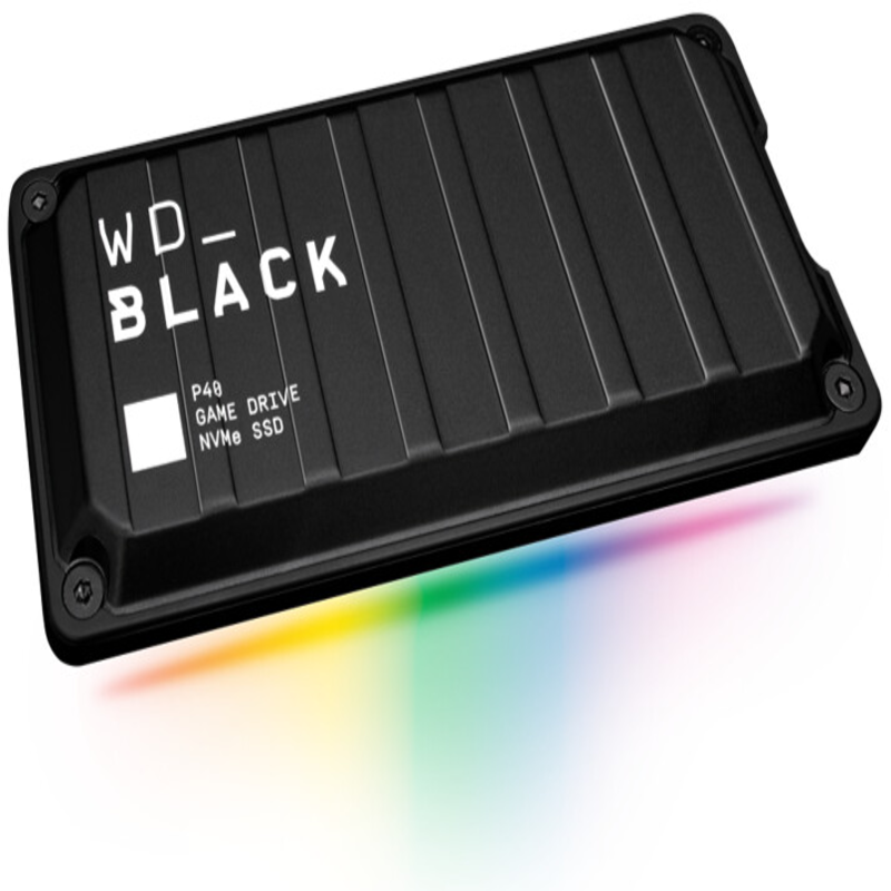 Ssd Externo Western Digital Wdbawy0010Bbk-Wesn Black Ultrastar P40 Rgb, 1Tb, Usb-C 3.2, Negro WESTERN DIGITAL WESTERN DIGITAL