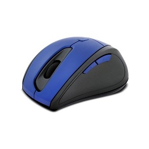 Mouse Klip Xtreme KMW-356BL, Inalámbrico, USB, 1600DPI, Azul/Negro