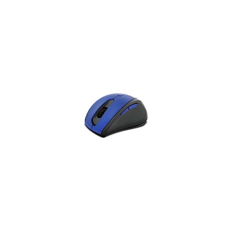 Mouse Óptico Kmw-356Bl, Inalámbrico, Usb, 1600Dpi, Azul/Negro Klip Xtreme Klip Xtreme