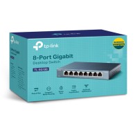 Switch Gigabit Ethernet Tl-Sg108, 8 Puertos 10/100/1000Mbps, 16 Gbit/S, 4.000 Entradas - No Administrable TP-LINK TP-LINK