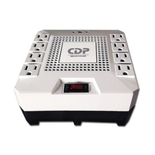 Regulador CDP R-AVR 1808 Pro, 1000W, 1800VA, 8 Contactos