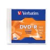 Dvd-R 16X 4.7Gb 120Min Grabable Case Slim Individual Verbatim VERBATIM VERBATIM