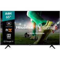 Smart Tv Lcd A6H 65", 4K Ultra Hd, Negro Hisense HISENSE