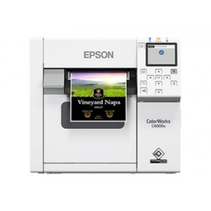 Impresora De Etiquetas Cw-C4000, Inyección, 1200 X 1200 Dpi, Usb 2.0, Blanco EPSON