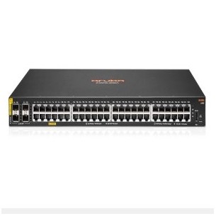 Switch Gigabit Ethernet 6100, 48 Puertos Poe 10/100/1000Mbps + 4 Puertos Sfp+, 176Gbit/S, 8192 Entradas - Administrable ARUBA