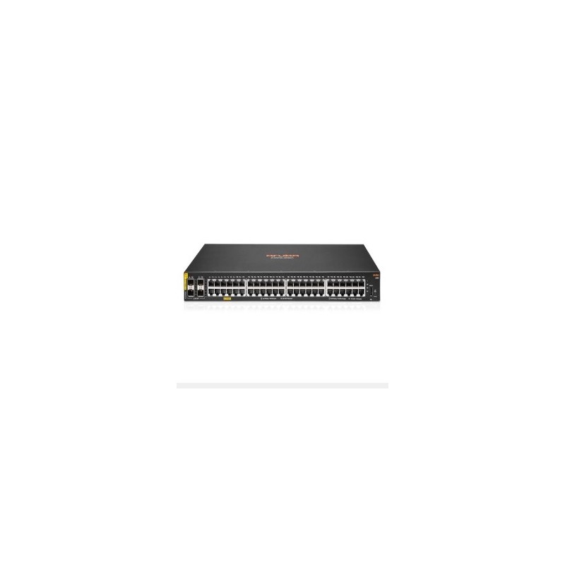 Switch Gigabit Ethernet 6100, 48 Puertos Poe 10/100/1000Mbps + 4 Puertos Sfp+, 176Gbit/S, 8192 Entradas - Administrable ARUBA ARUBA