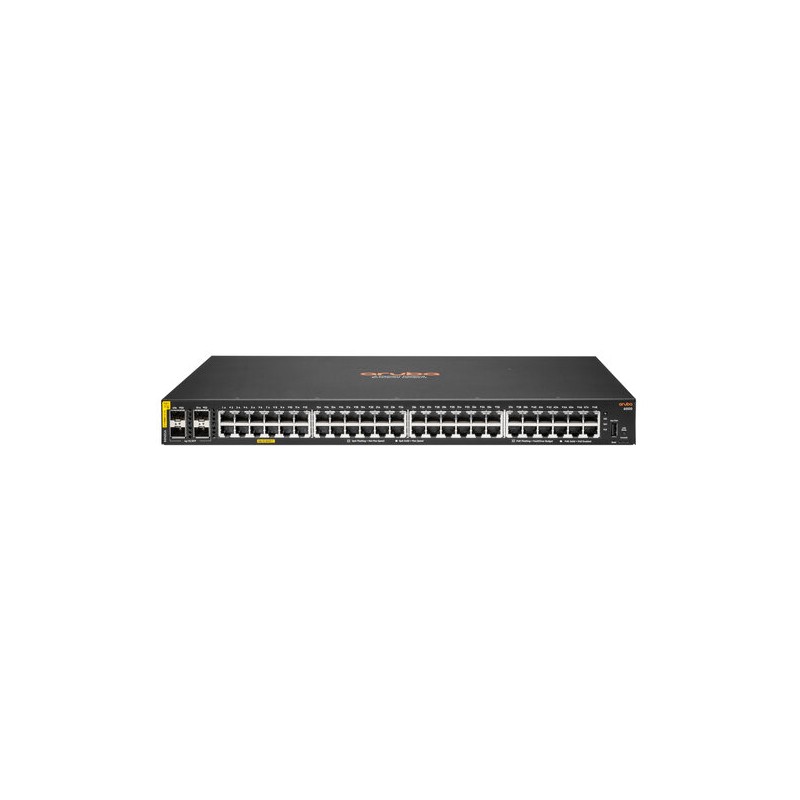 Switch Gigabit Ethernet Cx 6000, 48 Puertos 10/100/1000Mbps + 4 Puertos Sfp, 104 Gbit/S, 8192 Entradas - Administrable ARUBA ARUBA