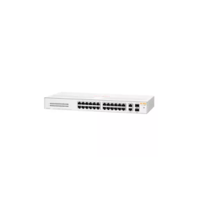Switch Gigabit Ethernet Instant On 1430 26G, 26 Puertos 10/100/1000Mbps + 2 Puertos Sfp, 56 Gbit/S, 16.384 Entradas - No A ARUBA