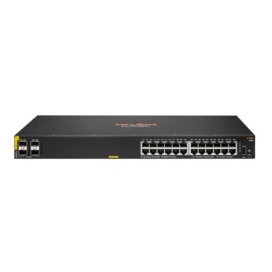 Switch Gigabit Ethernet Cx 6000, 24 Puertos 10/100/1000Mbps + 4 Puertos Sfp, 56 Gbit/S, 8192 Entradas - Administrable ARUBA