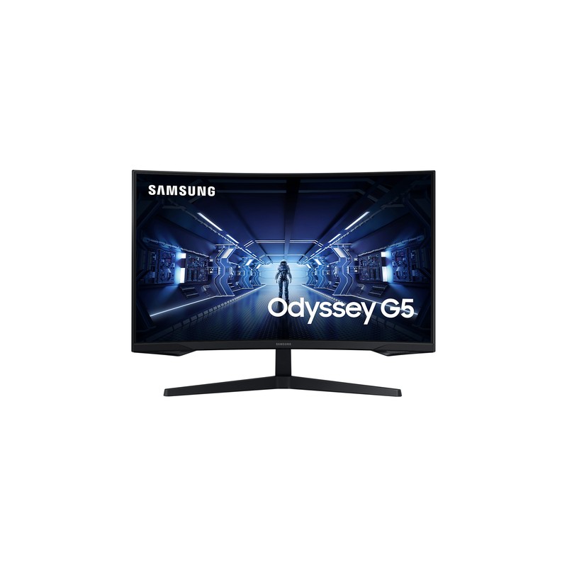 Monitor Gamer Curvo Odyssey G5 Lcd 27", Quad Hd, Freesync Premium, 144Hz, Hdmi, Negro Samsung SAMSUNG