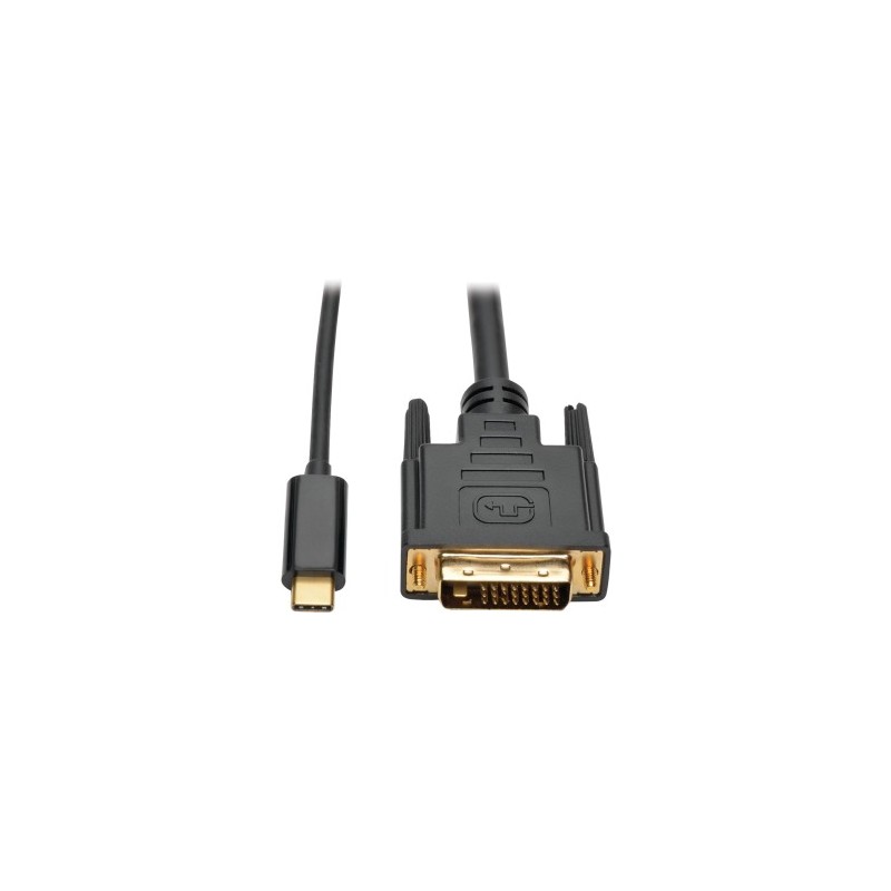 CABLE ADAPTADOR DE USB 3.1 USB-C A DVI M/M THUNDERBOLT 0.91 M