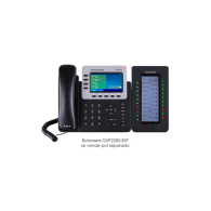 Telefono Ip Gxp2140 Con Pantalla 4.3, 4 Lineas, Altavoz, Negro Grandstream GRANDSTREAM