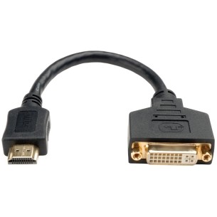 ADAPTADOR DE CABLE HDMI A DVI HDMI-M A DVI-D H 20.32 CM