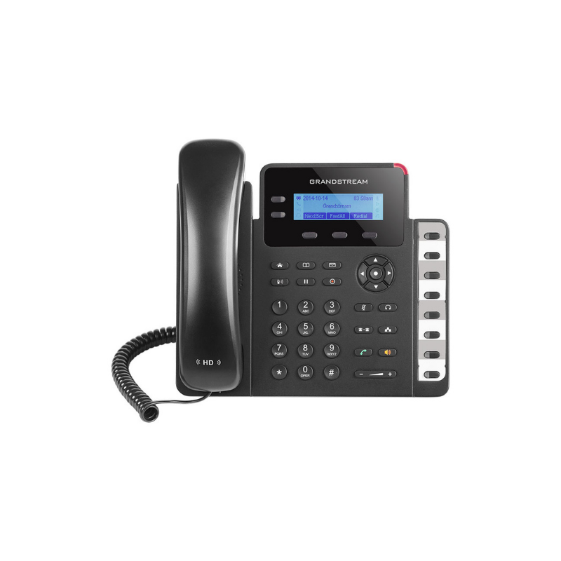 Teléfono Ip Gxp1628, 2 Líneas, 3 Teclas Programables, Altavoz, Negro Grandstream GRANDSTREAM