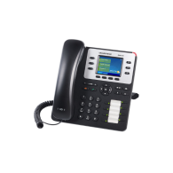 Teléfono Ip Gxp2130 Con Pantalla 2.8, 3 Lineas, 4 Teclas Programables, Altavoz, Negro/Gris Grandstream Grandstream