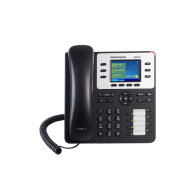 Teléfono Ip Gxp2130 Con Pantalla 2.8, 3 Lineas, 4 Teclas Programables, Altavoz, Negro/Gris Grandstream Grandstream