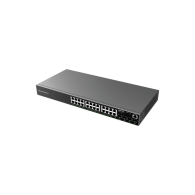 Switch Gigabit Ethernet Gwn7803P, 24 Puertos Poe 10/100/1000Mbps + 4 Puertos Sfp, 360W, 56 Gbit/S, 8.000 Entradas - Grandstream GRANDSTREAM